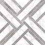 Patterned --and-- Statement Black/Dark Grey Medium Format 260x410 - 595x595 Porcelain for Wall/Floor; Finish - Natural